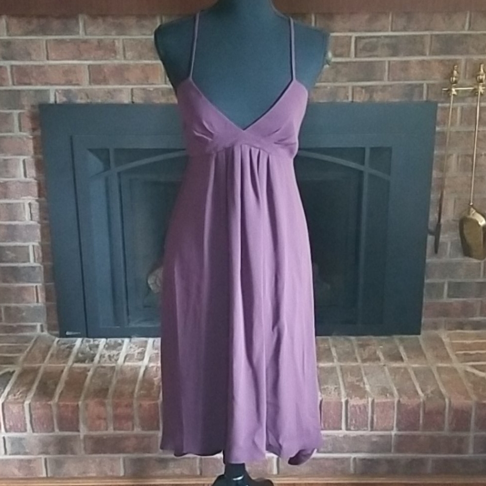 Wilfred High low tie back dress